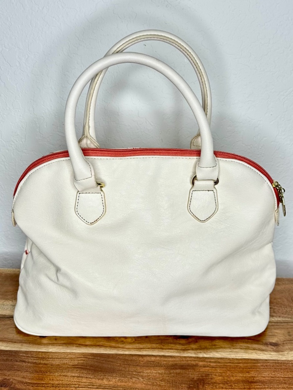 Luv Betsey by Betsey Johnson Faux Leather Quilted Satchel/ Handbag - Picture 7 of 16